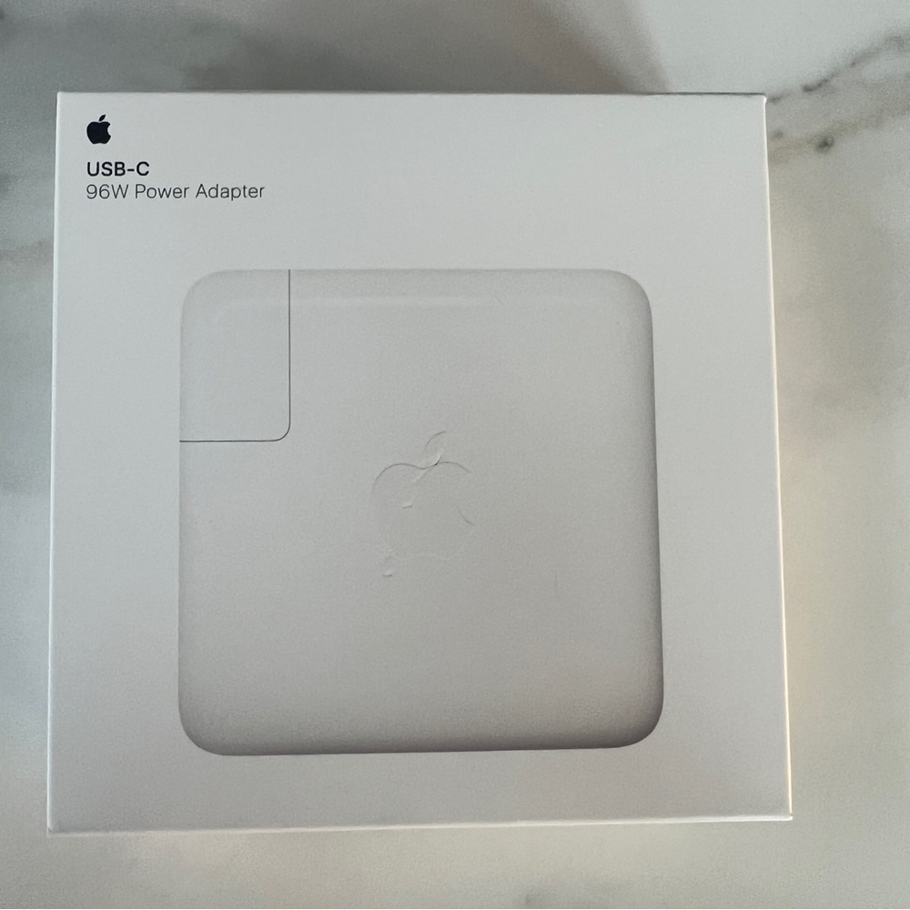 Apple 96W USB-C Power Adapter-New-Factory Sealed Box